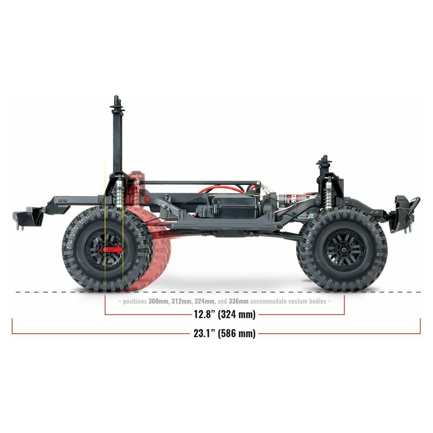 TRAXXAS TRX-4 Scale & Trail Crawler Land Rover - Blue