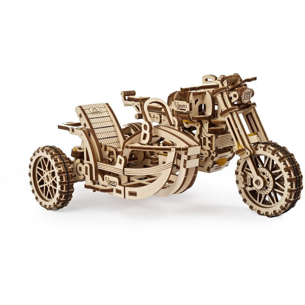 UGEARS Scrambler UGR-10 with Sidecar