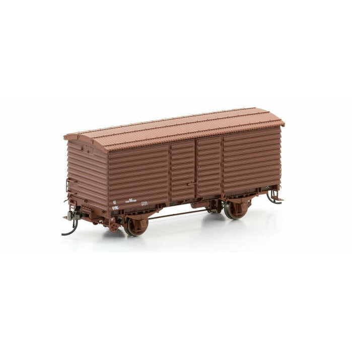 AUSCISION HO U Van VR Wagon Brown 1954-1960 Era Body Version 3 (6 Car Pack)