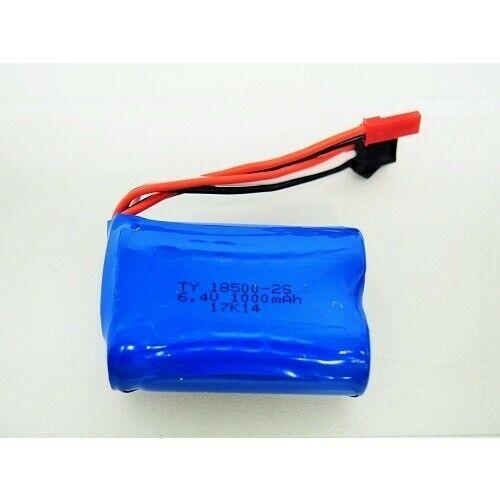 WL TOYS 6.4V 750mAh Lion Battery JST/Black plug