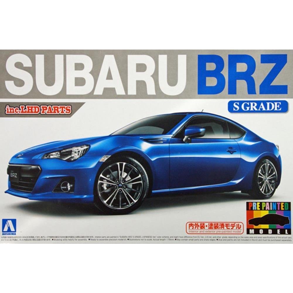 AOSHIMA 1/24 SUBARU BRZ'12 WR BLUE MICA (A001007)