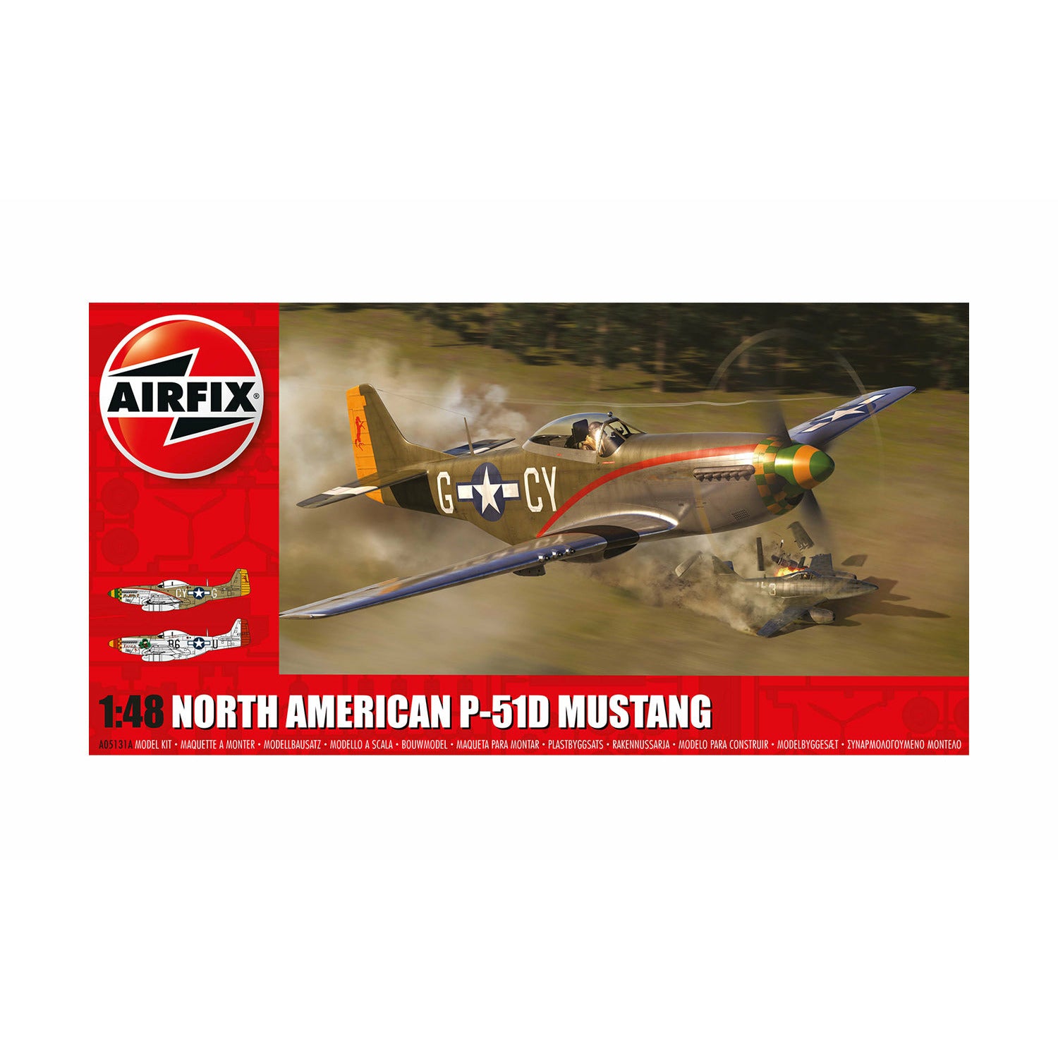 AIRFIX 1/48 North American P-51D Mustang