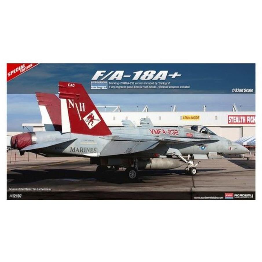 ACADEMY 1/32 F/A18A Plus USMC Red Devils with Australian De