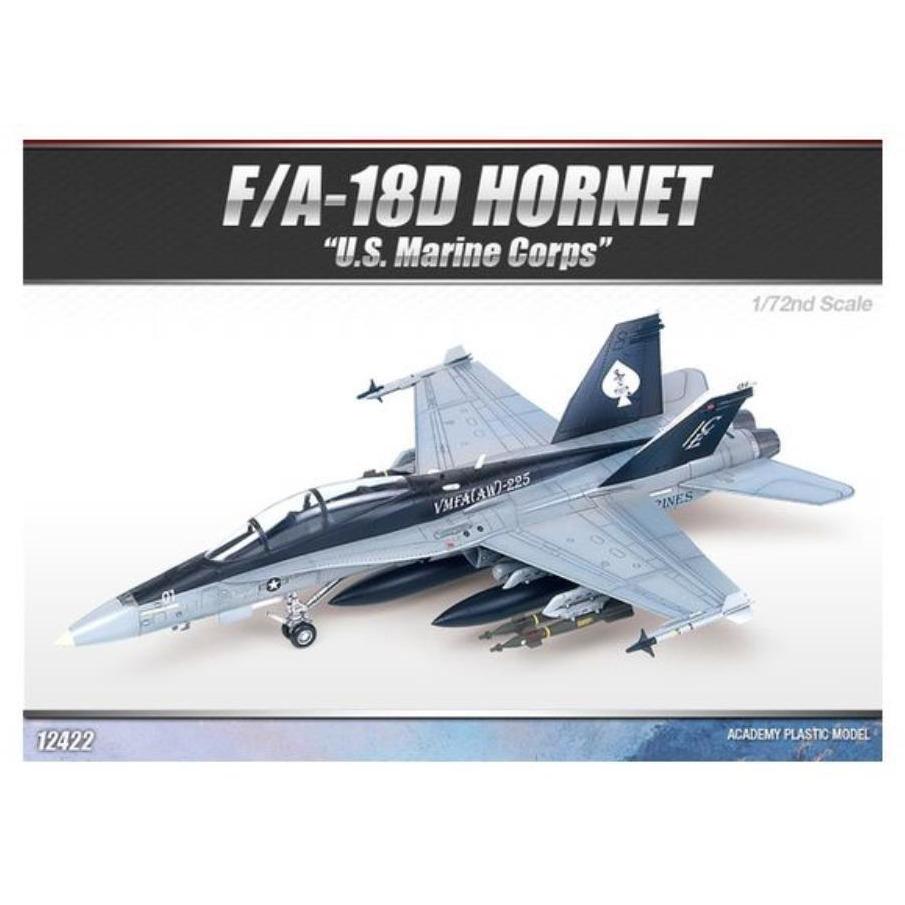 ACADEMY 1/72 G FA18D Hornet US Marine Corps *Aus Decals*