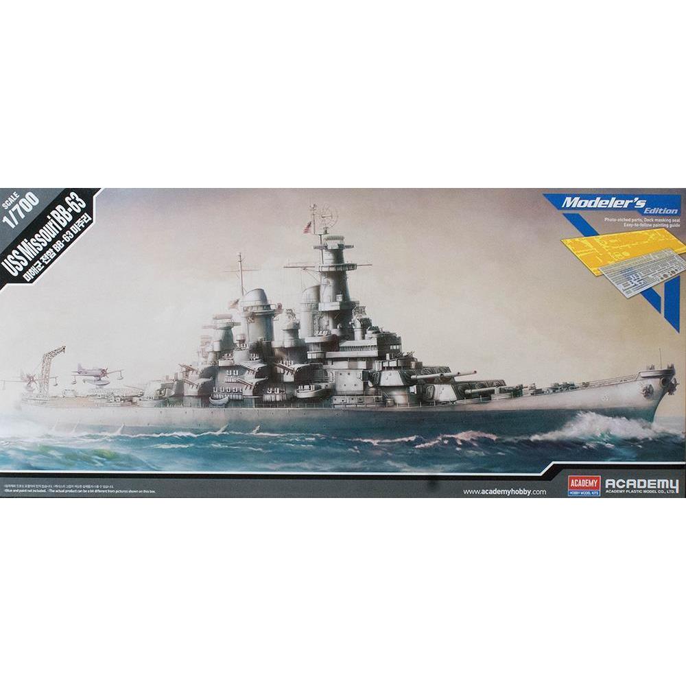 ACADEMY 1/700 USS Missouri BB-63 Modeler's Edition