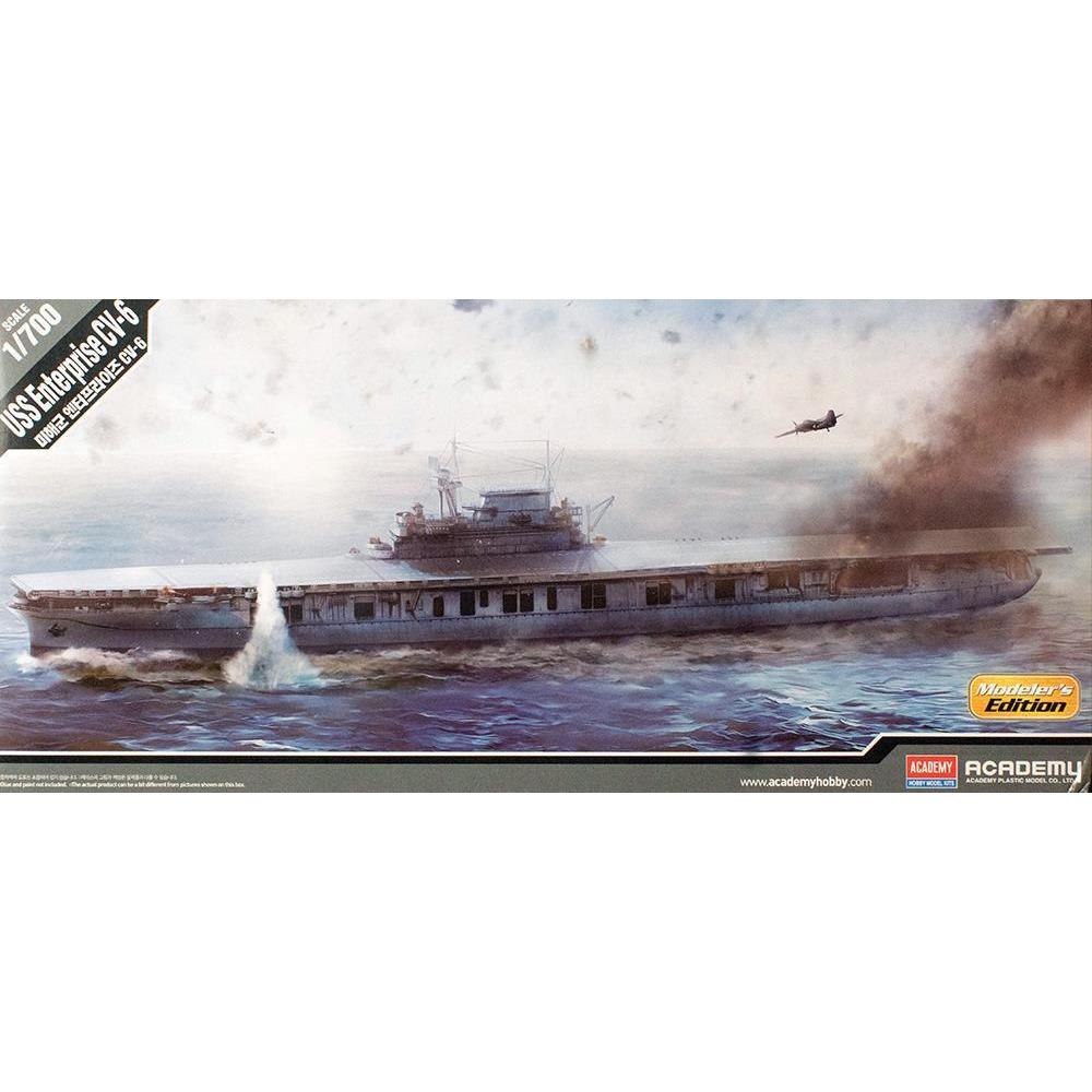 ACADEMY 1/700 USS Enterprise CV-6 Modeler's Edition