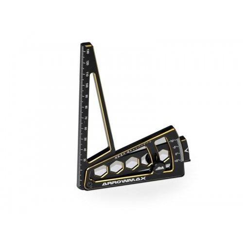 ARROWMAX Ultra Camber Gaurge For 1/8th Black Golden