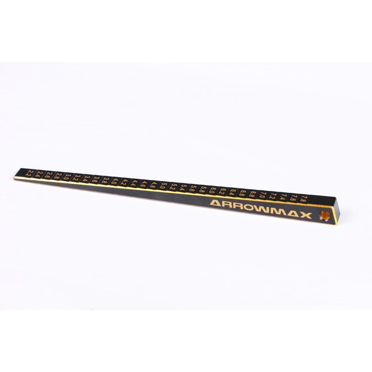 ARROWMAX Ultra-Fine Chassis Ride Height Gauge 2-8mm (0.1mm) Black Golden