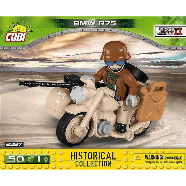 COBI World War II - 1942 BMW R75 with Sidecar (50 Pieces)