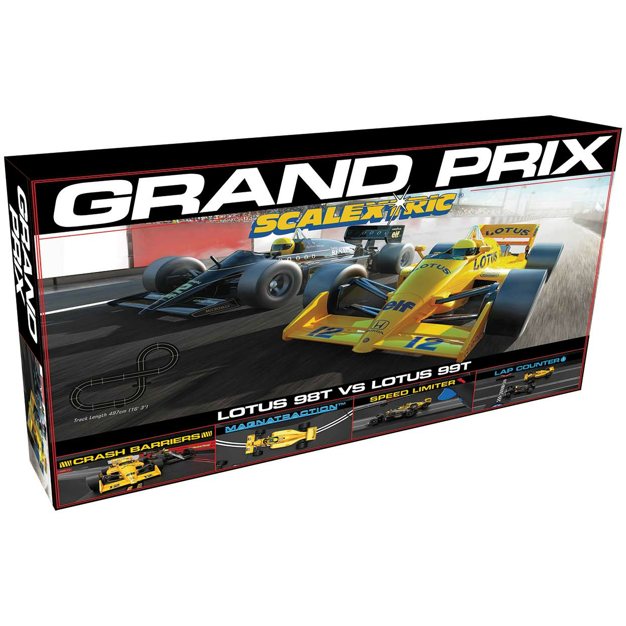 SCALEXTRIC 1980's Grand Prix Lotus 98T vs Lotus 99T Race Set