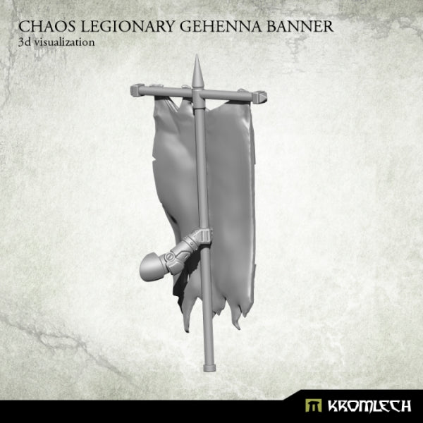 KROMLECH Chaos Legionary Gehenna Banner (1)