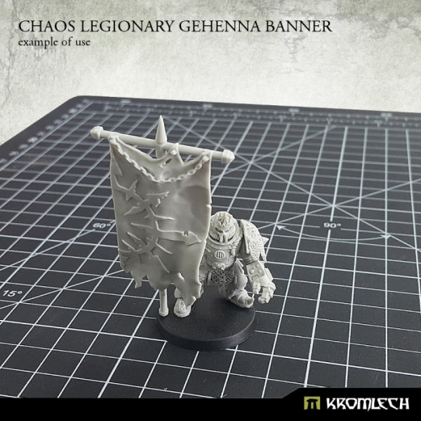 KROMLECH Chaos Legionary Gehenna Banner (1)