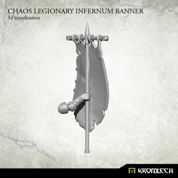 KROMLECH Chaos Legionary Infernum Banner (1)