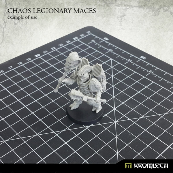 KROMLECH Chaos Legionary Maces (3)