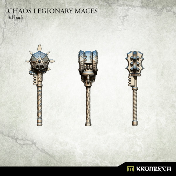 KROMLECH Chaos Legionary Maces (3)