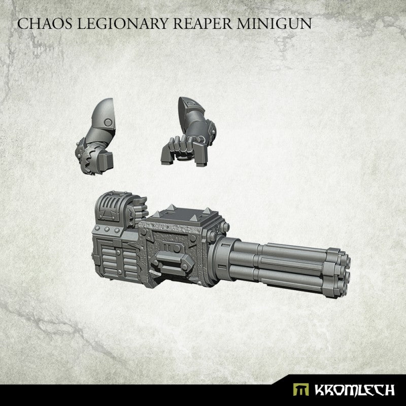 KROMLECH Chaos Legionary Reaper Minigun (4)