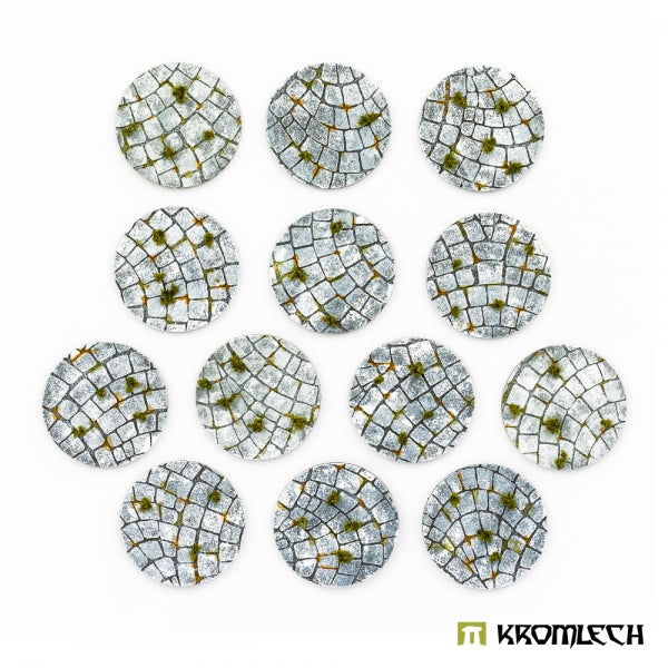 KROMLECH Cobblestone 40mm Round Base Toppers