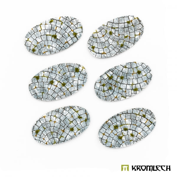 KROMLECH Cobblestone 75x42mm Oval Base Toppers