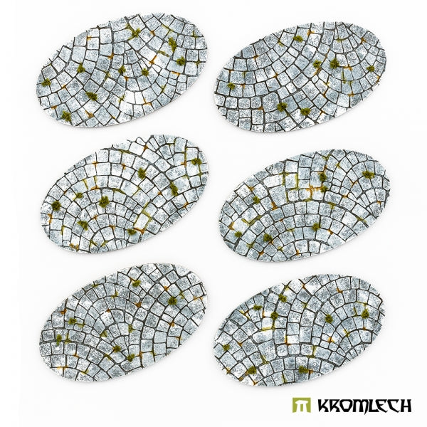 KROMLECH Cobblestone 90x52mm Oval Base Toppers