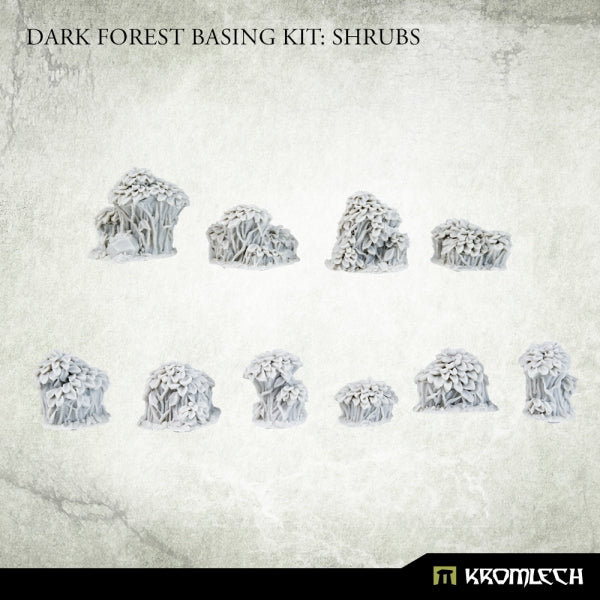 KROMLECH Dark Forest Basing Kit: Shrubs (10)