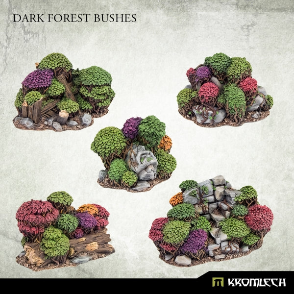 KROMLECH Dark Forest Bushes (5)