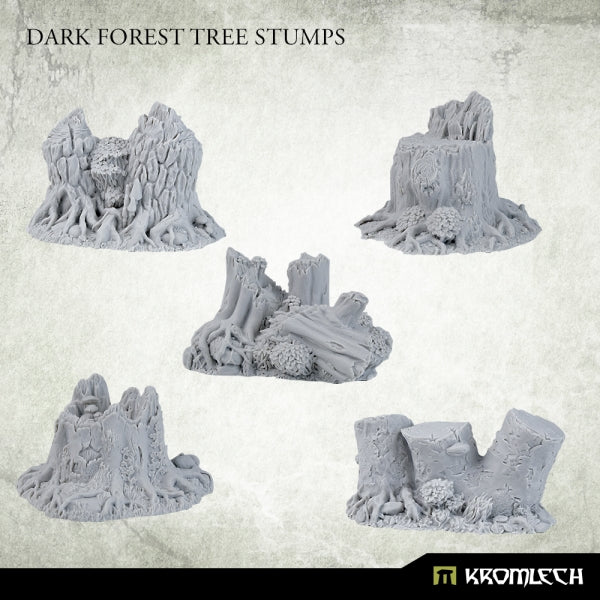 KROMLECH Dark Forest Tree Stumps (5)