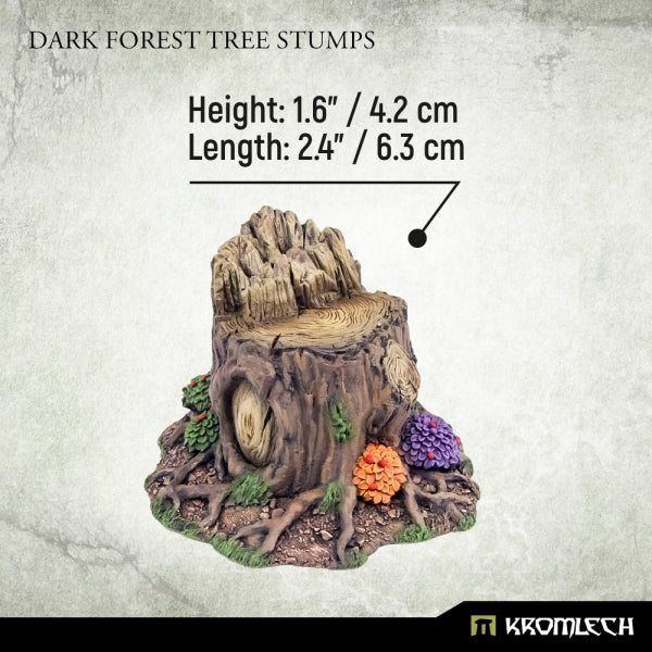 KROMLECH Dark Forest Tree Stumps (5)