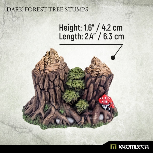 KROMLECH Dark Forest Tree Stumps (5)