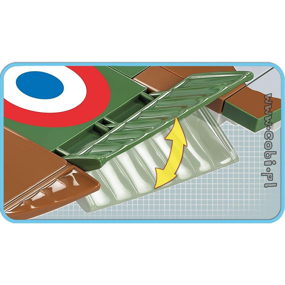 COBI World War II - Dewoitine D.520 (283 Pieces)