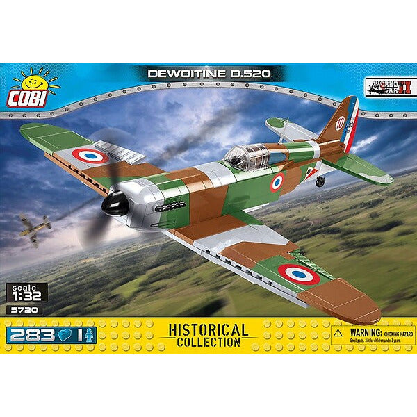 COBI World War II - Dewoitine D.520 (283 Pieces)