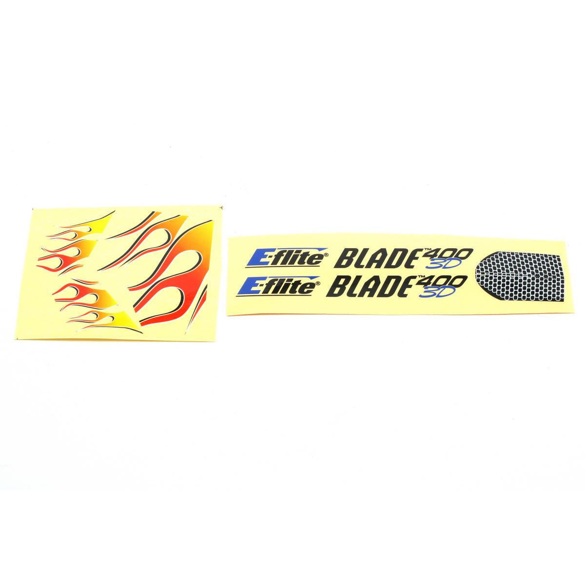 E-FLITE Decal Sheet, Flame B400