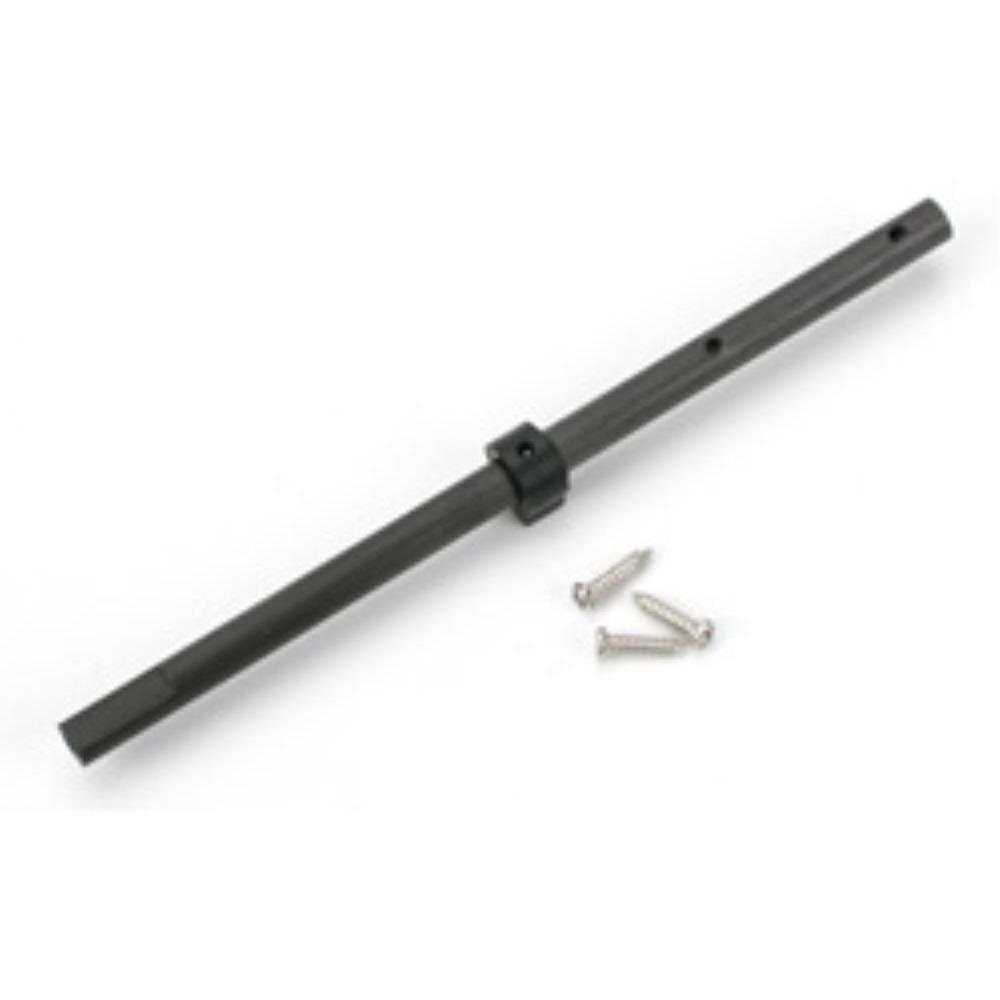 E-FLITE Carbon Fibre Main Shaft with Collar and Hardware:BM