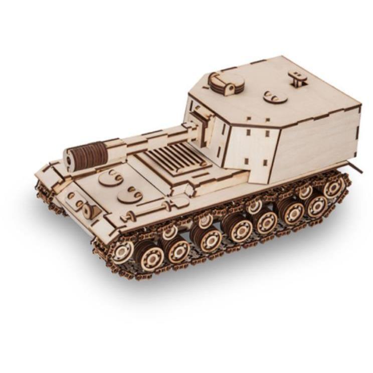 EWA Tank SAU212 Wooden Model Kit