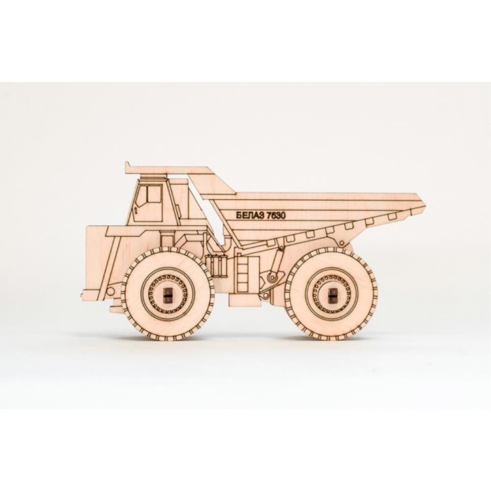 EWA Belaz 2D Wooden Model Kit