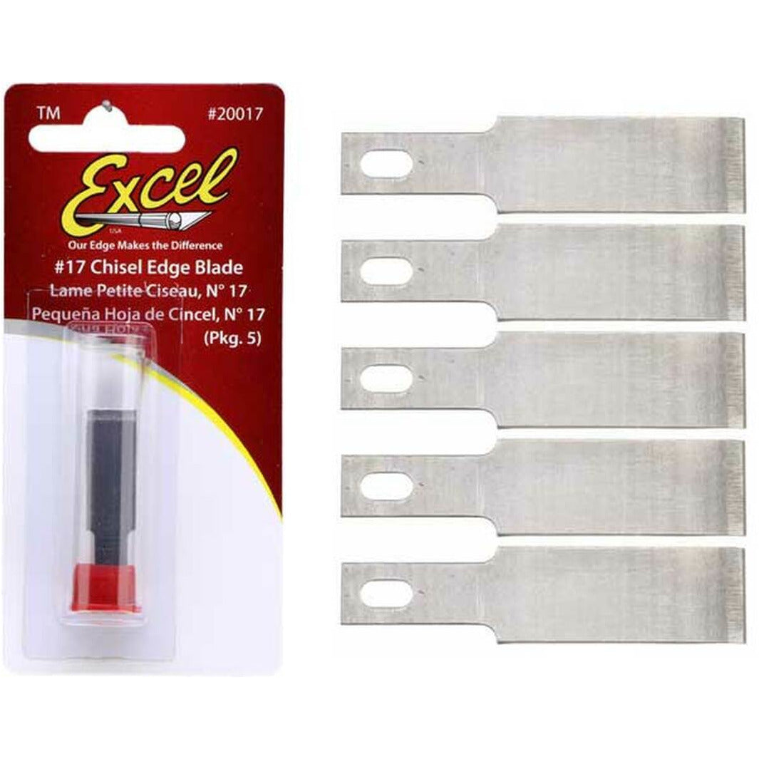 EXCEL Light Duty Small Chisel Blade (5Pcs)