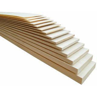 BALSA 6.5mm 100 x 915mm Premium Grade Balsa Wood Sheet