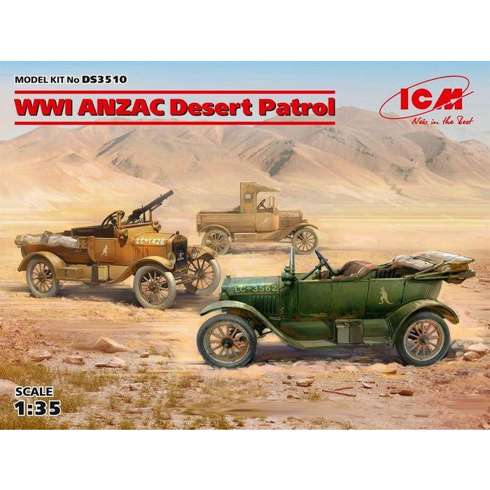 ICM 1/35 WWI ANZAC Desert Patrol