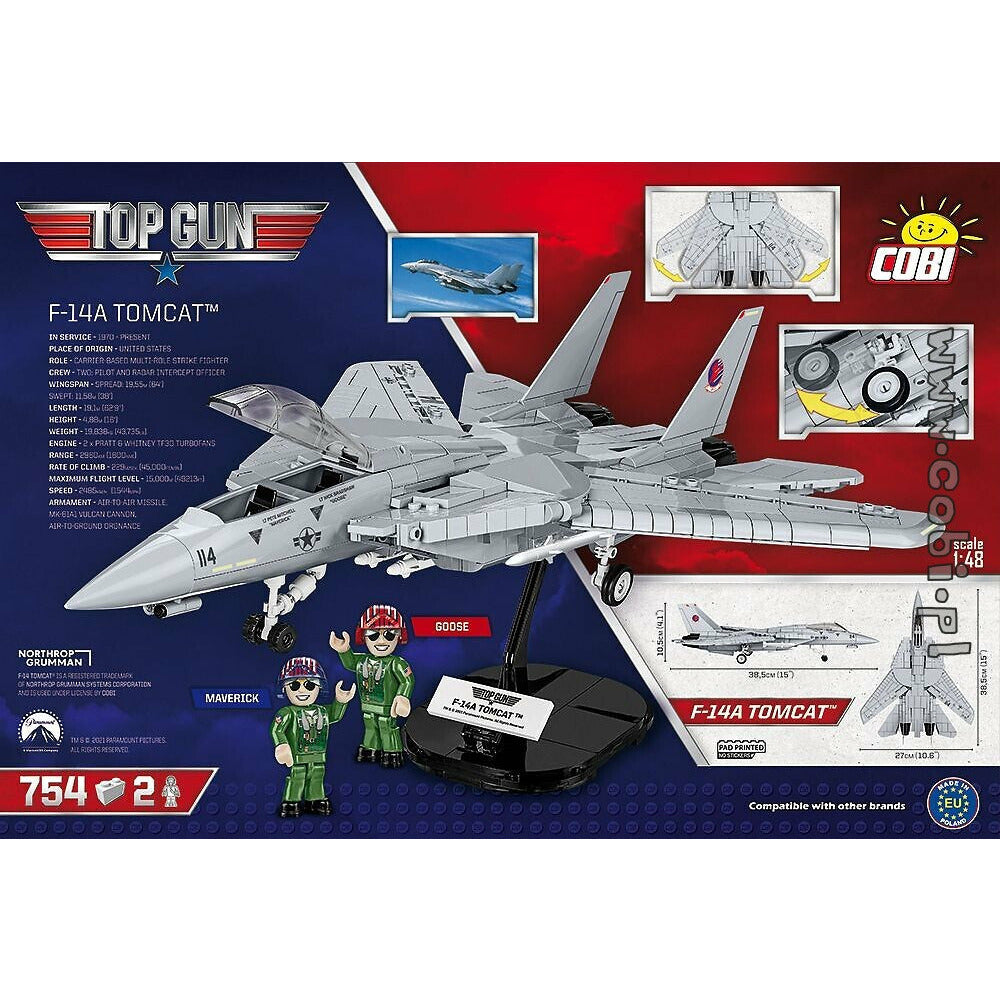 COBI Top Gun - F-14 Tomcat 715 pcs