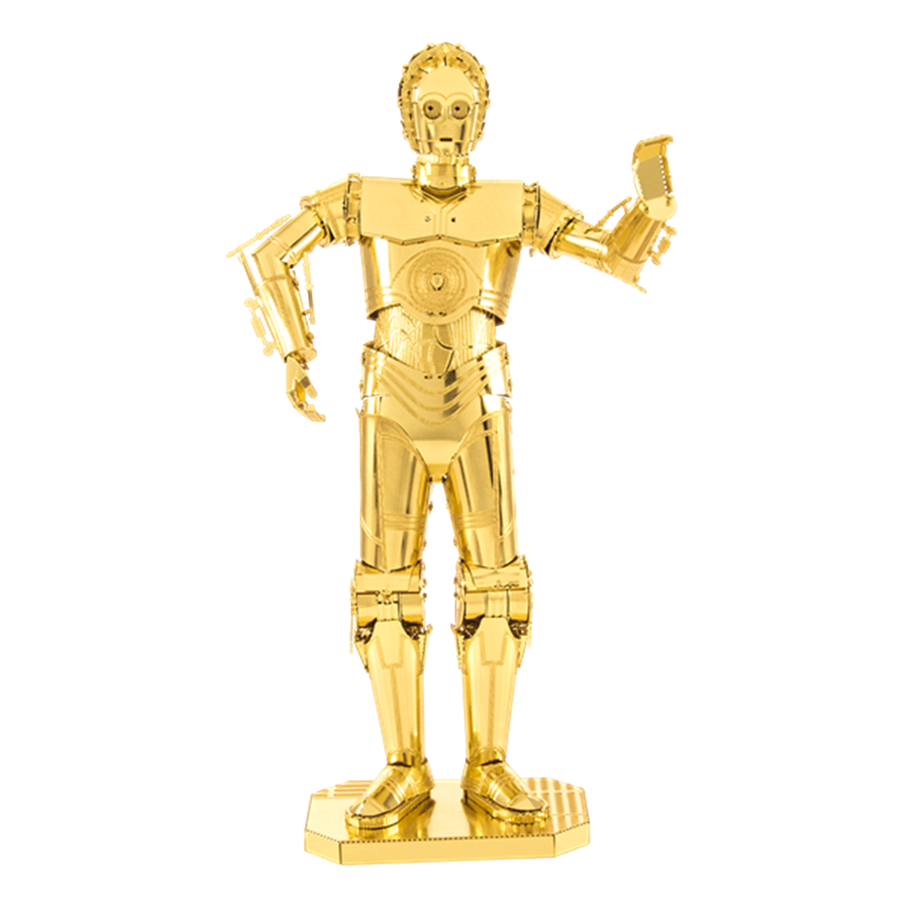 METAL EARTH Star Wars C-3PO Gold