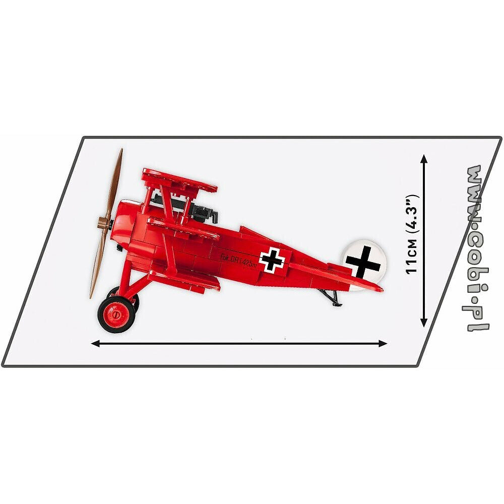 COBI World War I - Fokker Dr1 Red Baron (174 Pieces)