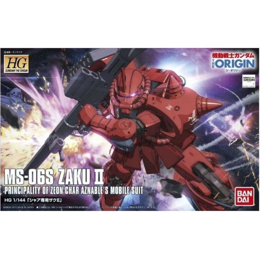 BANDAI 1/144 HG Char Aznable's Zaku II (Origin)