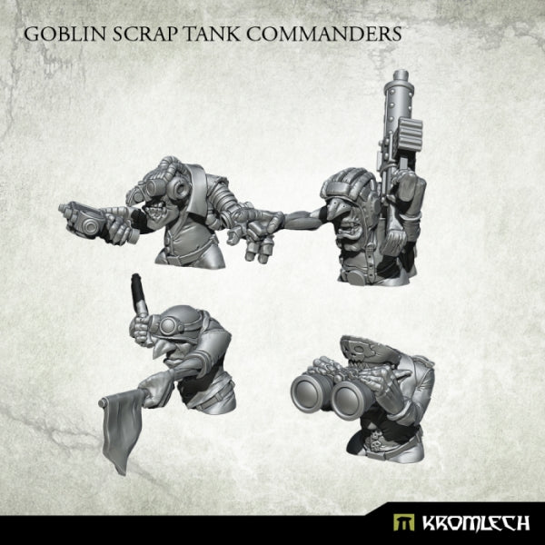 KROMLECH Goblin Scrap Tank Commanders (4)