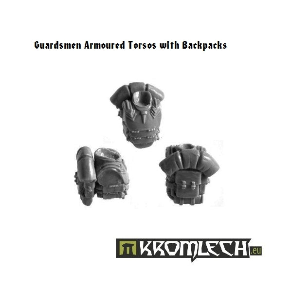 KROMLECH Guardsmen Armoured Torsos with Backpacks (5+5)