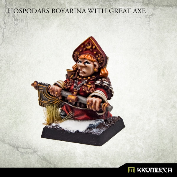 KROMLECH Hospodars Boyarina with Great Axe (1)