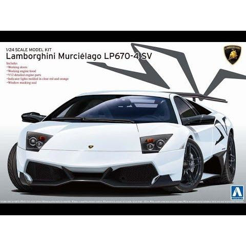 AOSHIMA 1/24 Lamborghini Murcielago LP670-4 Superveloce