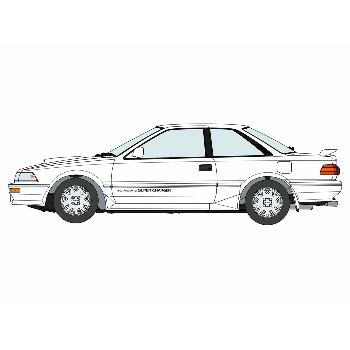 HASEGAWA 1/24 Toyota Corolla Levin AE92 GT-Z Early Version