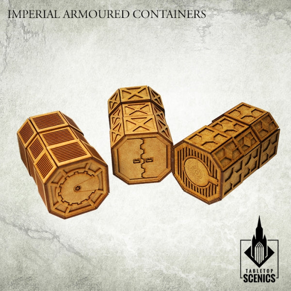 TABLETOP SCENICS Imperial Armoured Containers