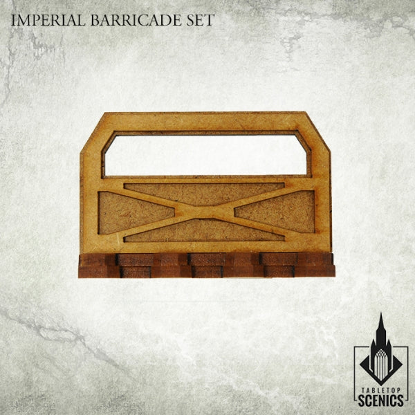 TABLETOP SCENICS Imperial Barricade Set