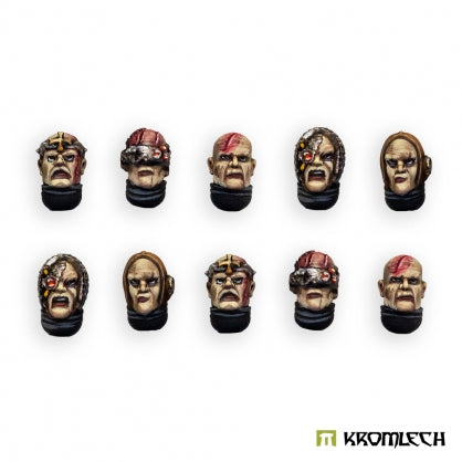 KROMLECH Imperial Crusaders Heads (10)