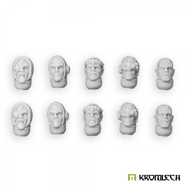 KROMLECH Imperial Crusaders Heads (10)